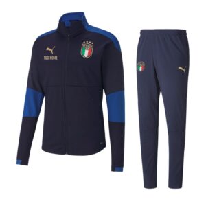 MAESTRI DEL CALCIO T-Shirt RAPPRESENTANZA Verde FIGC Italia 20/22 Personalizzata Personalizzabile